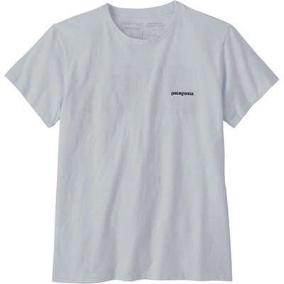 Patagonia W's P-6 Logo Responsibili Tee White