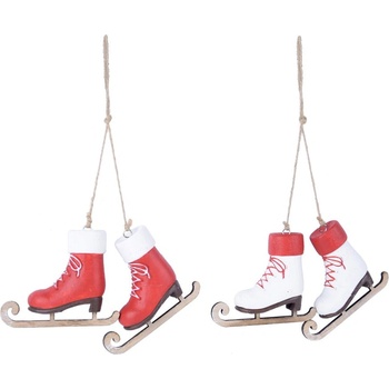 Ego Dekor Комплект от 2 висящи орнамента с кънки - Ego Dekor (EGO-216102)