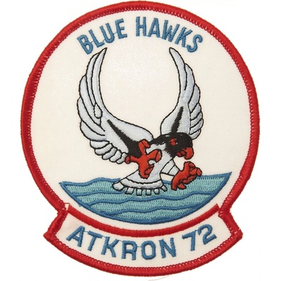 Nášivka textilná 101 Inc Blue Hawks Atkron 72 - farebná