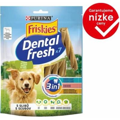 Friskies Dental Fresh maškrty pre psov 3v1 M 180 g