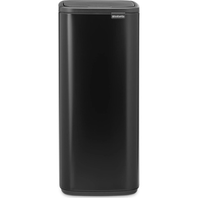Brabantia Matne čierny dotykový oceľový odpadkový kôš 30 l Bo Touch