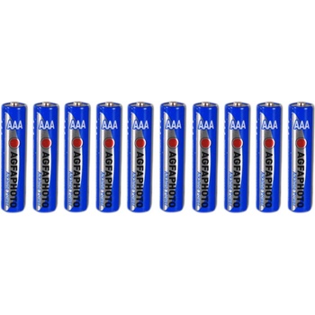 Image 1 of AgfaPhoto Батерии AGFA PHOTO алкaлни LR03 AAA 1.5V (10бр) - Код W4210