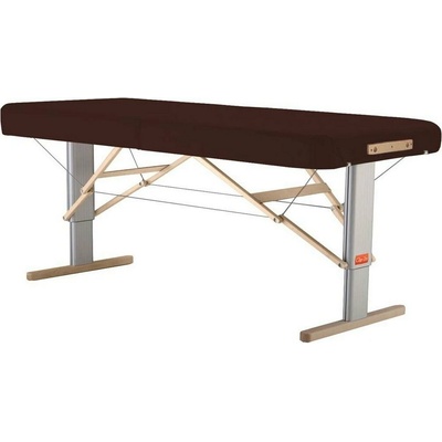 Clap Tzu Linea Physio Prenosný elektrický masážny stôl Farba: PU - čokoládová (chocolate), Rozmery: 192 x 75 cm, Doplnky: sieťové napájanie + vstavané elektrické vyhrievanie + nožný spínač od 192*65 c