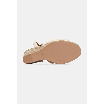 Kurt Geiger London сандали със скосена пларформа Espadrille Wedge-Bone (5601041309)