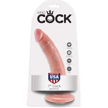 Pipedream King Cock 7″ Cock, realistické s prísavkou