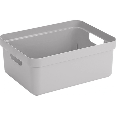 Sigma Home Úložný box 44,5 × 34,5 × 18 cm, 24 l, šedý 09700681