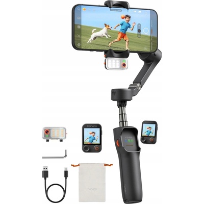 Hohem iSteady V3 Ultra Gimbal stabilizátor 3osý černý LED světlo dálkové ovládání