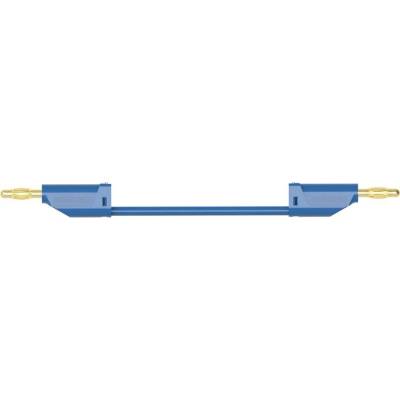 Schützinger MFK 16 / 1 / 50 / BL měřicí kabel 50 cm modrá 1 ks