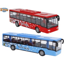 Mikro trading 2-Play Traffic autobus 15 cm na zpětný chod