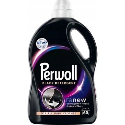 Perwoll Renew Black Tekutý prací prostředek na tmavé prádlo 3 l 60 PD