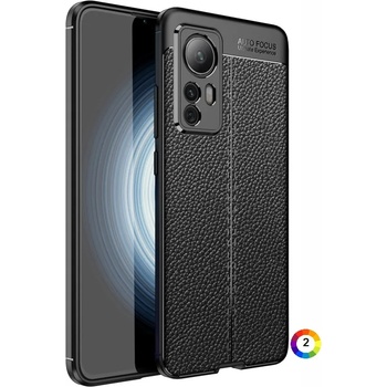 Xiaomi Redmi K50 Ultra / 12T / 12T Pro Удароустойчив Litchi Skin Калъф и Протектор