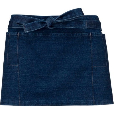 Kariban Zástěra Barman Bistro Style uni Denim