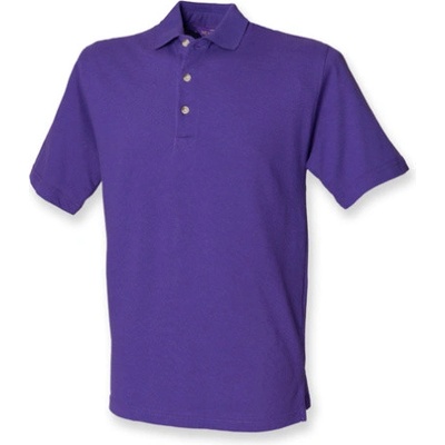 Henbury pánske polo tričko H100 purple