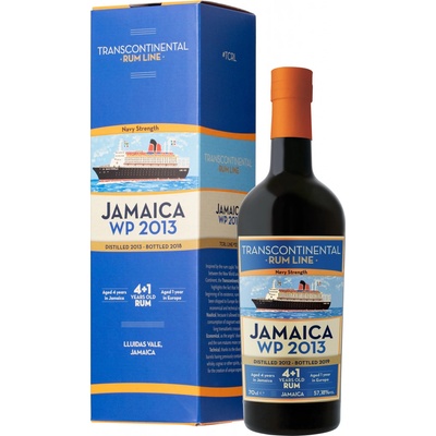 Transcontinental Rum Line WP Jamaica 2013 57,18% 0,7 l (kazeta)