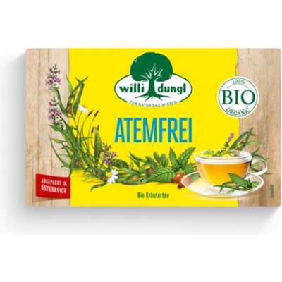 Willi Dungl Bio čaj pro uvolněné dýchání 40 g