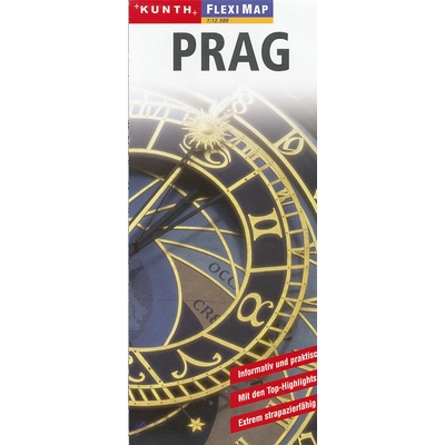 Prag Fleximap 1:12.500 německy
