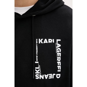 Karl Lagerfeld Jeans суичър с качулка мъжки от памук (B2M20028)