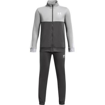 Under Armour Юношески анцуг Under Armour Colour Block Knit Tracksuit Junior - Castlerock/Mod