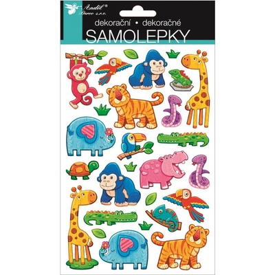 Samolepky plastické Exotické zvieratá