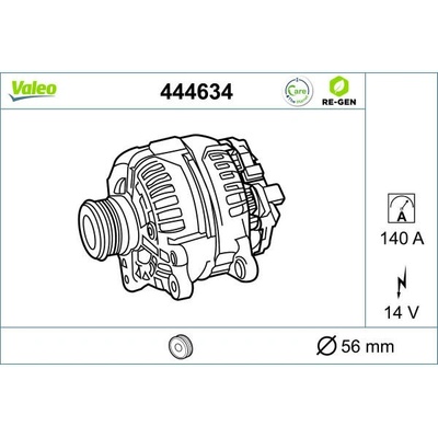 generátor VALEO 444634