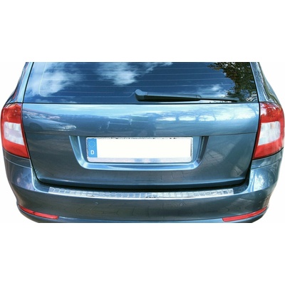 Angeleyes Nerezová ochranná lišta nárazníka Škoda Octavia II combi, Superb 2 kombi
