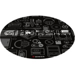 NATEC Геймърска подова постелка Genesis Tellur 300 Gear 100 см (NDG-2083)