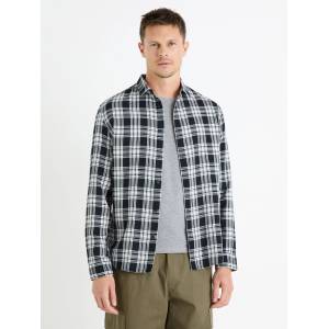 Celio Черна мъжка карирана риза Celio Fadro Celio | Cheren | МЪЖЕ | S