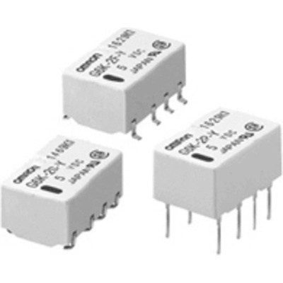 Omron, G6K-2P-RF-DC12 relé do DPS, monostabilní, 1 cívka, 30 V/DC, 1 A, 1 ks