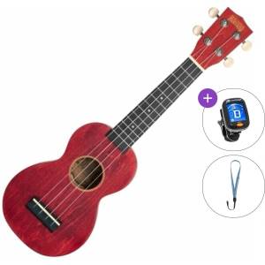 Mahalo ML1CR Basic SET Cherry Red Сопрано укулеле (ML1CR-BASIC-SET)