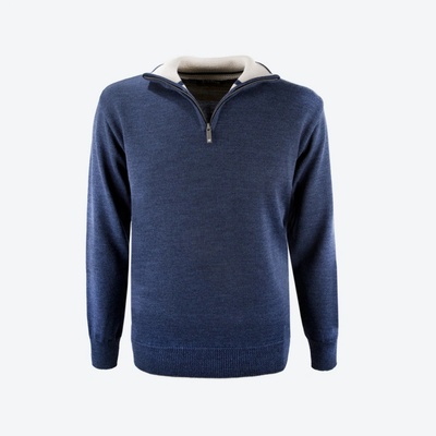 Kama Merino svetr 4105 navy – Zboží Dáma