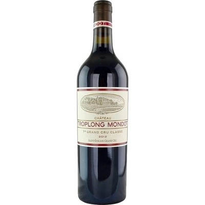 Château Troplong Mondot Cuvée suché červené 2012 14,2% 0,75 l (čistá fľaša)