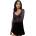 KILLSTAR Дамско боди KILLSTAR - Petalshade - Black/Pink - KSRA012967