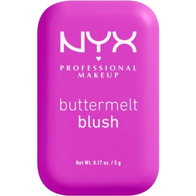 NYX Professional Makeup Buttermelt Blush pudrová tvářenka 12 All The Butta 5 g
