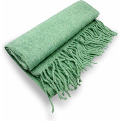 Krumlovanka s ovčí vlnou Cashmere Sensation hráškově zelená melanž P-72664-V