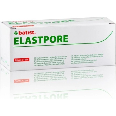 BATIST Fixačná elastická náplasť ELASTPORE v rolke 10 m 10 cm x 10 m