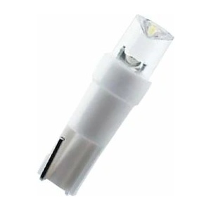 CarMart Лед крушки тип t5 12v/1, 2w бял
