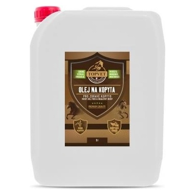 Topvet olej pre zdravé kopyto 5000 ml