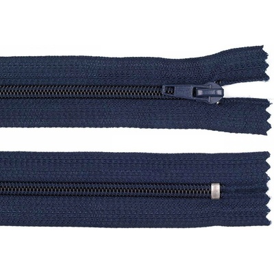 Spirálový zip No 5 délka 18 cm POL Varianta: 330 modrá tmavá, Balení: 1 ks
