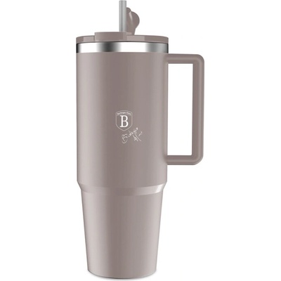 Berlingerhaus Termohrnček s dvojitou stenou BerlingerCup 1 l Taupe