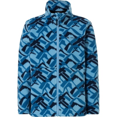 VAUDE Детско поларено яке Vaude Kid's Pulex All-over-Print Jacket Fleece jacket - Pastel Blue - размер 104 (EU) (703-5137-0113)