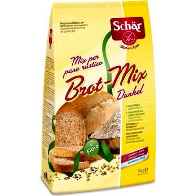 Dr.Schär Bezlepková mouka Brot mix dunkel 1 kg