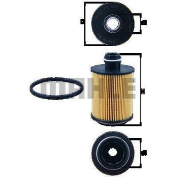 Olejový filter MAHLE ORIGINAL OX 559D (OX559D)