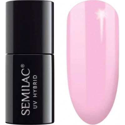 Semilac Hybridní lak na nehty Sweet Pink 003 Světle růžová 7ml