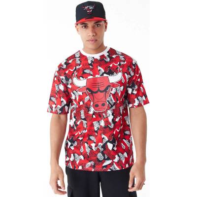 NEW ERA Тениска nba team aop mesh os tee chibul