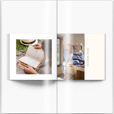 Instabook, mini fotokniha, Víkendový výlet, 15x15 cm