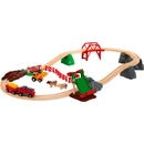 Brio Vláčkodráha World 33984 Hrací set zvířecí farma