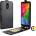 LG Q7 Flip3 Кожен Калъф и Скрийн Протектор