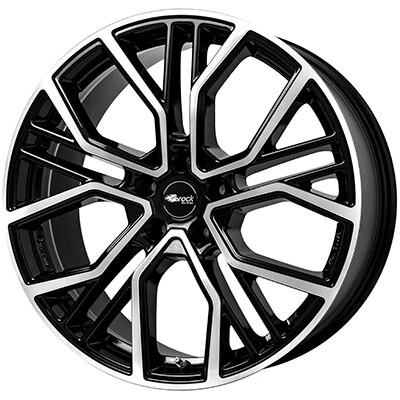 Brock B41 8.5x21 5x114,3 ET37 black polished