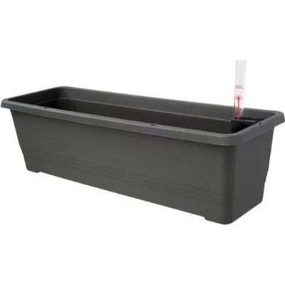 Samozavlažovací truhlík Plastia BERGAMOT 60 komplet set antracitový