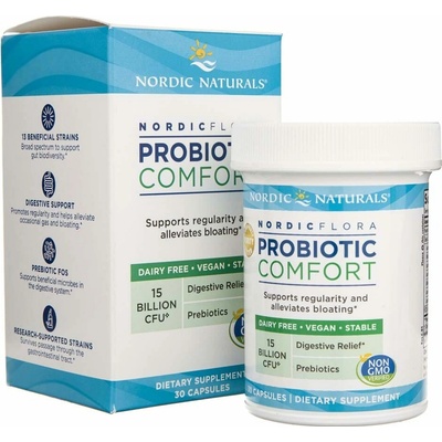 Nordic Naturals Nordic Flora Probiotic Comfort 15 miliárd CFU 30 kapsúl